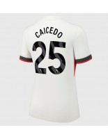 Chelsea Moises Caicedo #25 Vieraspaita Naisten 2025-26 Lyhythihainen